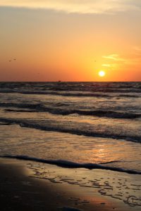 Galveston, Texas beach